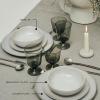 image12Piece Dinnerware Set for 4  La Mre tableware by Marie Michielssen  4 white Dinner Plates 4 Small Plates 4 Bowls  Stoneware Home Kitchen Essentials Sets  Dishware and Dishes
