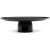 imageCake Stand  Wooden Interior Accessories by Kelly Wearstler  Light Brown ash Cake Stand  Farmhouse Kitchen and Dinnerware Sets for Home Family PartyBlack