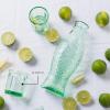 imageDrinking Glasses Set of 4  Fish ampamp Fish glassware by Paola Navone  744 FL oz Clear Green Water Glass Cups without Lids  Home Essentials Kitchen Set  Drinks Juice CoffeeSmall