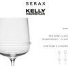 imageDune Wine Glasses  Dune glassware by Kelly Wearstler  Transparent Drinking Glasses  Glass Cups with Clear Stem  Champagne Flutes and Wine Glasses  Kitchen red winered wine