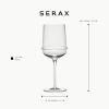 imageDune Wine Glasses  Dune glassware by Kelly Wearstler  Transparent Drinking Glasses  Glass Cups with Clear Stem  Champagne Flutes and Wine Glasses  Kitchen red wineMedium