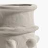 imageFlower Vase  Marie by Marie Michielssen  Set of 6  White Stoneware Home Decor Living Room for Coffee Table or Kitchen  Modern Entryway Table Decor or for Shelves  Unique Centerpiece Vases