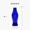 imageGlass Water Pitcher  Fish ampamp Fish glassware by Paola Navone  Wine Carafe Decanter 2874 fl oz  Clear Bottle Container for hot and cold Drinks  Beverage Dispenser for Fridge  Suitable as VaseCarafe Dark Blue