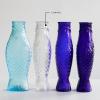imageGlass Water Pitcher  Fish ampamp Fish glassware by Paola Navone  Wine Carafe Decanter 2874 fl oz  Clear Bottle Container for hot and cold Drinks  Beverage Dispenser for Fridge  Suitable as VaseCarafe Clear