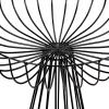 imageHome Decor Fruit Bowl  Metal sculptures interior accessories by Antonino Sciortino  Oval Iron Kitchen Basket  Modern House Decor or Kitchen Storage for Counter and Table bread basket blackBlack