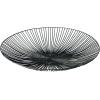imageHome Decor Fruit Bowl  Metal sculptures interior accessories by Antonino Sciortino  Oval Iron Kitchen Basket  Modern House Decor or Kitchen Storage for Counter and Table bread basket blackBlack