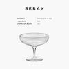 imageLongdrink Drinking Glasses Set of 4  Inku Glassware by Sergio Herman  Clear Ribbed Water Glass Cups without Lids  Home Essentials Kitchen Set  Beer Juice  Coffee AccessoriesChampagne