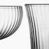 imageLongdrink Drinking Glasses Set of 4  Inku Glassware by Sergio Herman  Clear Ribbed Water Glass Cups without Lids  Home Essentials Kitchen Set  Beer Juice  Coffee AccessoriesWhisky
