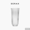 imageLongdrink Drinking Glasses Set of 4  Inku Glassware by Sergio Herman  Clear Ribbed Water Glass Cups without Lids  Home Essentials Kitchen Set  Beer Juice  Coffee AccessoriesLongdrink