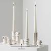 imageMolly Candle Holder  OffWhite Stoneware with Matte Finish  Set of 3  Modern Home Decor for Living Room ampamp Table  Mix ampamp Match Decorative Set 0301
