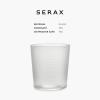 imageSmall Drinking Glasses Set of 4  La Nouvelle Table glassware by Merci  Ribbed Clear Water Glass Cups without Lids  Home Essentials Kitchen Set  Suitable for Beer Juice  Coffee AccessoriesLarge Glasses
