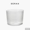imageSmall Drinking Glasses Set of 4  La Nouvelle Table glassware by Merci  Ribbed Clear Water Glass Cups without Lids  Home Essentials Kitchen Set  Suitable for Beer Juice  Coffee AccessoriesSmall Glasses