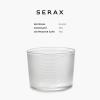 imageSmall Drinking Glasses Set of 4  La Nouvelle Table glassware by Merci  Ribbed Clear Water Glass Cups without Lids  Home Essentials Kitchen Set  Suitable for Beer Juice  Coffee AccessoriesSmall Glasses