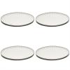 imageWhite Dinner Plates  Inku Tableware by Sergio Herman  Dishes Set for 4  Stoneware Microwave Safe Plates  Dish Set  Farmhouse Kitchen and Dinnerware Sets  Luxury Family and PartyWhite