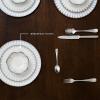 imageWhite Dinner Plates  Inku Tableware by Sergio Herman  Dishes Set for 4  Stoneware Microwave Safe Plates  Dish Set  Farmhouse Kitchen and Dinnerware Sets  Luxury Family and PartyWhite