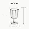 imageWhite Wine Glasses Set of 4  Surface glassware by Sergio Herman  Transparent Drinking Glasses  Glass Cups with Clear Stem  Champagne Flutes and Wine Glasses  Kitchen744 ounces