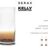 imageZuma Glasses  Zuma glassware by Kelly Wearstler  Home Essentials Cocktail Glasses  Tumbler Suitable for Whisky Beer Juice Water whisky glasslongdrink