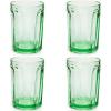 imageDrinking Glasses Set of 4  Fish ampamp Fish glassware by Paola Navone  744 FL oz Clear Green Water Glass Cups without Lids  Home Essentials Kitchen Set  Drinks Juice CoffeeLarge