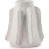 imageFlower Vase  Marie by Marie Michielssen  White Stoneware Home Decor Living Room for Coffee Table Kitchen Decorations  Modern Entryway Table Decor or for Shelves  Unique Centerpiece Vases L