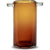 imageFlower Vase  Wind ampamp Fire Collection by Marie Michielssen  Home Decor Living Room for Coffee Table Kitchen Decorations  Modern Entryway Table Decor or for Shelves Amber LargeAmber