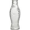 imageGlass Water Pitcher  Fish ampamp Fish glassware by Paola Navone  Wine Carafe Decanter 2874 fl oz  Clear Bottle Container for hot and cold Drinks  Beverage Dispenser for Fridge  Suitable as VaseCarafe Clear