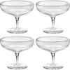 imageLongdrink Drinking Glasses Set of 4  Inku Glassware by Sergio Herman  Clear Ribbed Water Glass Cups without Lids  Home Essentials Kitchen Set  Beer Juice  Coffee AccessoriesChampagne