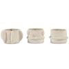 imageMolly Tealight Holder  OffWhite Stoneware with Matte Finish  Set of 3  Modern Home Decor for Living Room ampamp Table  Mix ampamp Match Decorative Set