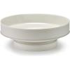 imageRaised Bowl  Dune tableware accessories by Kelly Wearstler  XL porcelain white bowl  Farmhouse Kitchen and Dinnerware Sets for Home Family Party