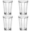 imageSet of 4 Longdrink Drinking Glasses  Surface glassware by Sergio Herman  Clear Water Glass Cups without Lids  Home Essentials Kitchen Set  Suitable for Beer Juice CoffeeMedium