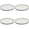 imageWhite Dinner Plates  Inku Tableware by Sergio Herman  Dishes Set for 4  Stoneware Microwave Safe Plates  Dish Set  Farmhouse Kitchen and Dinnerware Sets  Luxury Family and PartyWhite