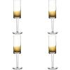 imageZuma  Zuma glassware by Kelly Wearstler  Amberhued Drinking Glasses  Champagne Flutes and Wine Glasses  Kitchen Champagne glassesChampagne glasses