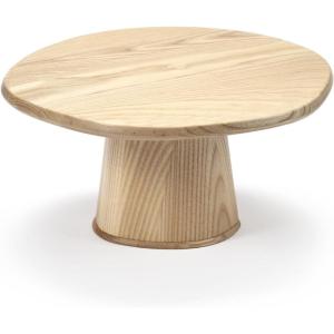 imageCake Stand  Wooden Interior Accessories by Kelly Wearstler  Light Brown ash Cake Stand  Farmhouse Kitchen and Dinnerware Sets for Home Family PartyLight Brown
