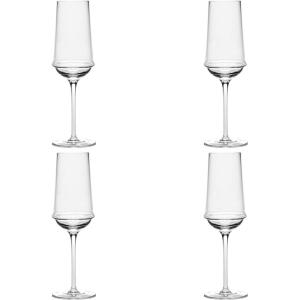 imageDune Wine Glasses  Dune glassware by Kelly Wearstler  Transparent Drinking Glasses  Glass Cups with Clear Stem  Champagne Flutes and Wine Glasses  Kitchen red wineChampagne glass