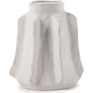 imageFlower Vase  Marie by Marie Michielssen  White Stoneware Home Decor Living Room for Coffee Table Kitchen Decorations  Modern Entryway Table Decor or for Shelves  Unique Centerpiece Vases L
