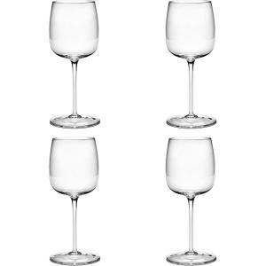 imageWhite Wine Glasses Set of 4  Passepartout glassware by Vincent Van Duysen  Transparent Drinking Glasses  Glass Cups with Clear Stem  Champagne Flutes and Water Goblets  KitchenRed Wine Glasses