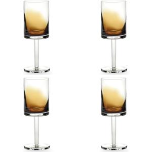 imageZuma  Zuma glassware by Kelly Wearstler  Amberhued Drinking Glasses  Champagne Flutes and Wine Glasses  Kitchen Champagne glassesWhite wine glass