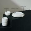 image12Piece Dinnerware Set for 4  Base tableware by Piet Boon  4 Small White 4 Plates 4 Pasta Bowls  Porcelain Home Kitchen Essentials Sets  Dishware and Dishes  Utensils