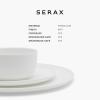 image12Piece Dinnerware Set for 4  Base tableware by Piet Boon  4 Small White 4 Plates 4 Pasta Bowls  Porcelain Home Kitchen Essentials Sets  Dishware and Dishes  Utensils