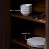 image12Piece Dinnerware Set for 4  Inku Tableware by Sergio Herman  4 Small White Plates 4 Large Plates 4 Pasta Bowls  stoneware dinnerware set  Kitchen Essentials Sets  kitchen and dining
