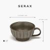 imageCappuccino Cups  Inku Tableware van Sergio Herman  4 Stoneware Coffee Mugs in white  Reusable for hot flavored Coffee  Mug Set for at Home or to go  Espresso Latte  Kitchen SetGreen