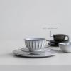 imageCappuccino Cups  Inku Tableware van Sergio Herman  4 Stoneware Coffee Mugs in white  Reusable for hot flavored Coffee  Mug Set for at Home or to go  Espresso Latte  Kitchen SetGreen