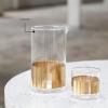 imageCopper Glass Water Pitcher  Copper chemistry glassware by Niels Datema  Wine Carafe Decanter  Clear Bottle Container for cold Drinks  Beverage Dispenser for Fridge  Replacement