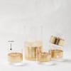 imageCopper Water Glass  Copper chemistry glassware by Niels Datema  Clear glass for cold Drinks  Suitable for Beer Juice Water