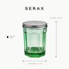 imageMedium Jar with Lid  Fish ampamp Fish glassware by Paola Navone  Green Jar with Lid  Kitchen Storage Accessories