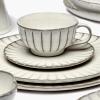 imageSaucers  Inku Tableware van Sergio Herman  Coffee Cup Coasters Set of 4 in White  Kitchen Essentials for Home Decor and Coffee Bar  Cappuccino Cups Espresso Cups and Tea MugsWhite