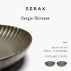 imageWhite Food Bowl  Inku Tableware by Sergio Herman  1 Stoneware Microwave Safe Bowl  Dish Set and Dinnerware Sets for Pasta Noodles Cereal Soup Bowl Ramen Salad Serving BowlGreen