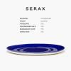 imageWhite Serving Plate with Face  Feast tableware by Ottolenghi  Serving Tray Dish Set for 1  Stoneware Microwave Safe Plates  Dinnerware Sets for Home PartyDark blue  white dots