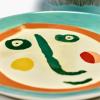 imageWhite Serving Plate with Face  Feast tableware by Ottolenghi  Serving Tray Dish Set for 1  Stoneware Microwave Safe Plates  Dinnerware Sets for Home PartyBlue with face