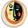 imageWhite Serving Plate with Face  Feast tableware by Ottolenghi  Serving Tray Dish Set for 1  Stoneware Microwave Safe Plates  Dinnerware Sets for Home PartyWhite with face