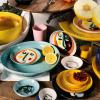 imageWhite Serving Plate with Face  Feast tableware by Ottolenghi  Serving Tray Dish Set for 1  Stoneware Microwave Safe Plates  Dinnerware Sets for Home PartyWhite with face